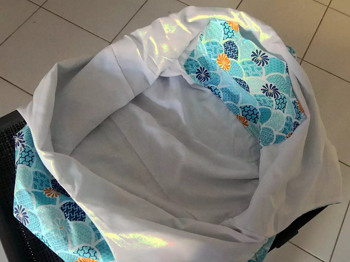 Sacs en tissu pour l'été motif japonais