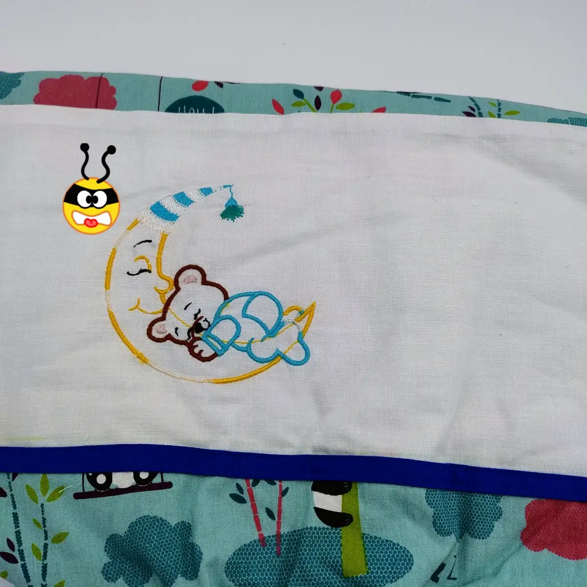 Gigoteuse brodée Petit pandas pour bébé taille 0-3 mois